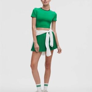 Sold out! Lulu Varsity HR pleated tennis skirt